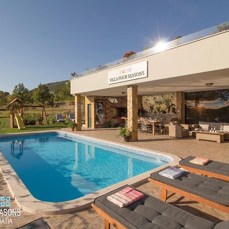 Villa Four Seasons, Heated Pool And 3 En-Suite Bathrooms Velika Cista  Экстерьер фото
